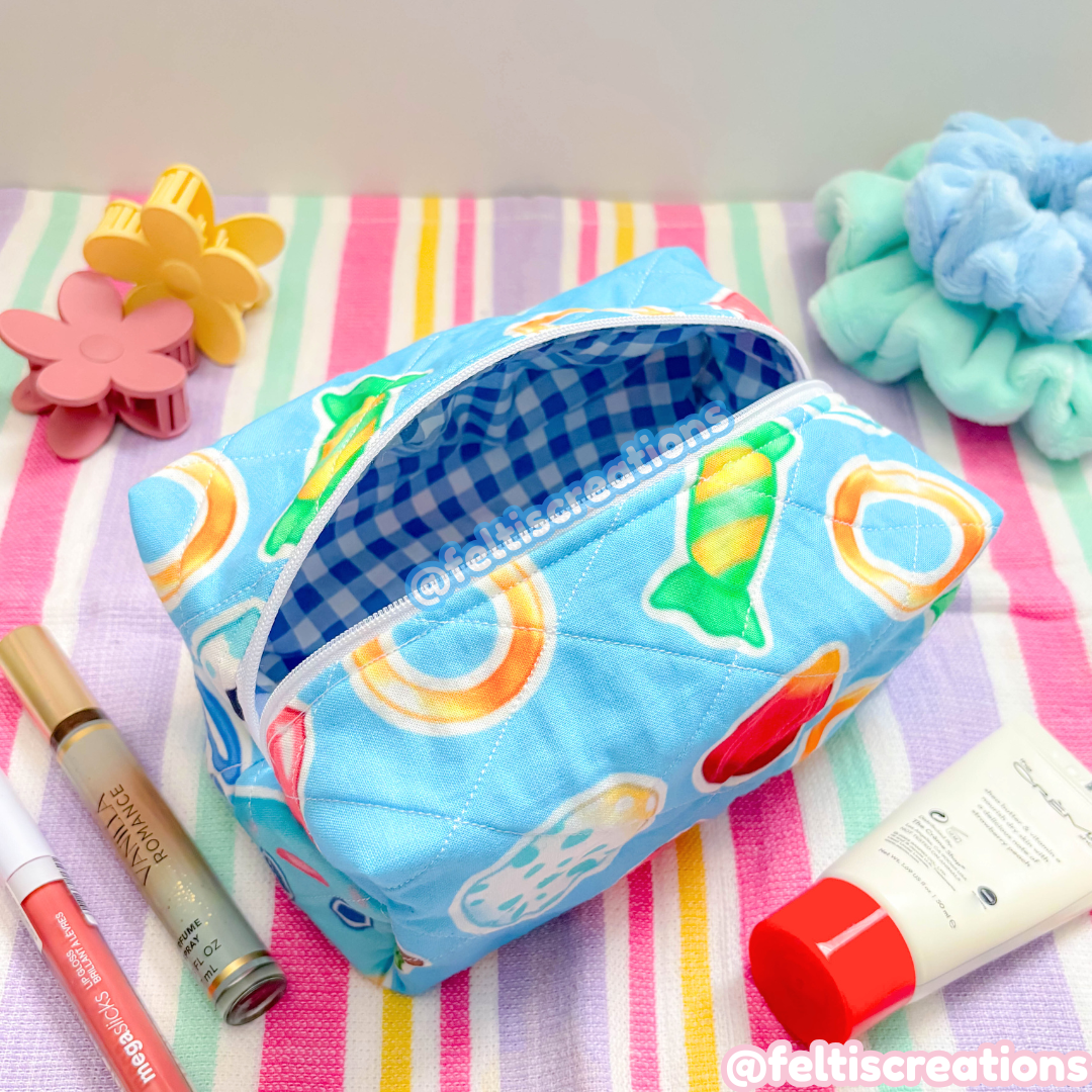 Scrap Box Make-Up Pouch