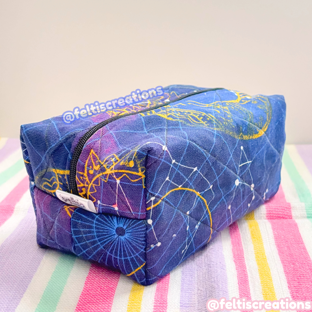 Scrap Box Make-Up Pouch