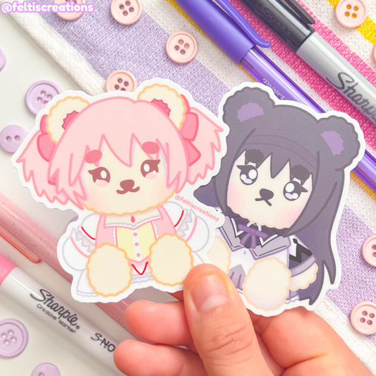 Soul Gem Magical Teddy Vinyl Stickers