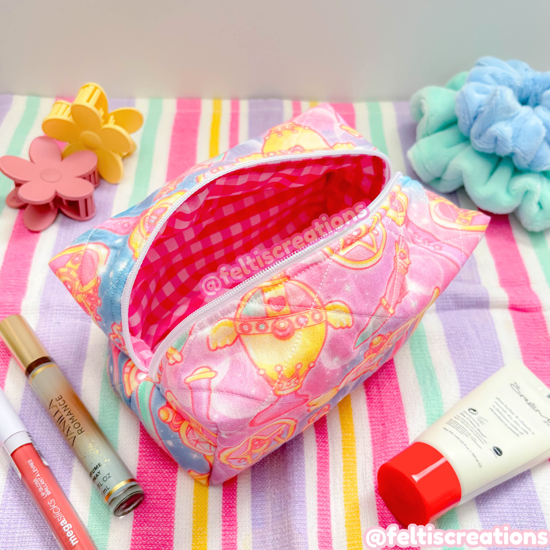 Scrap Box Make-Up Pouch