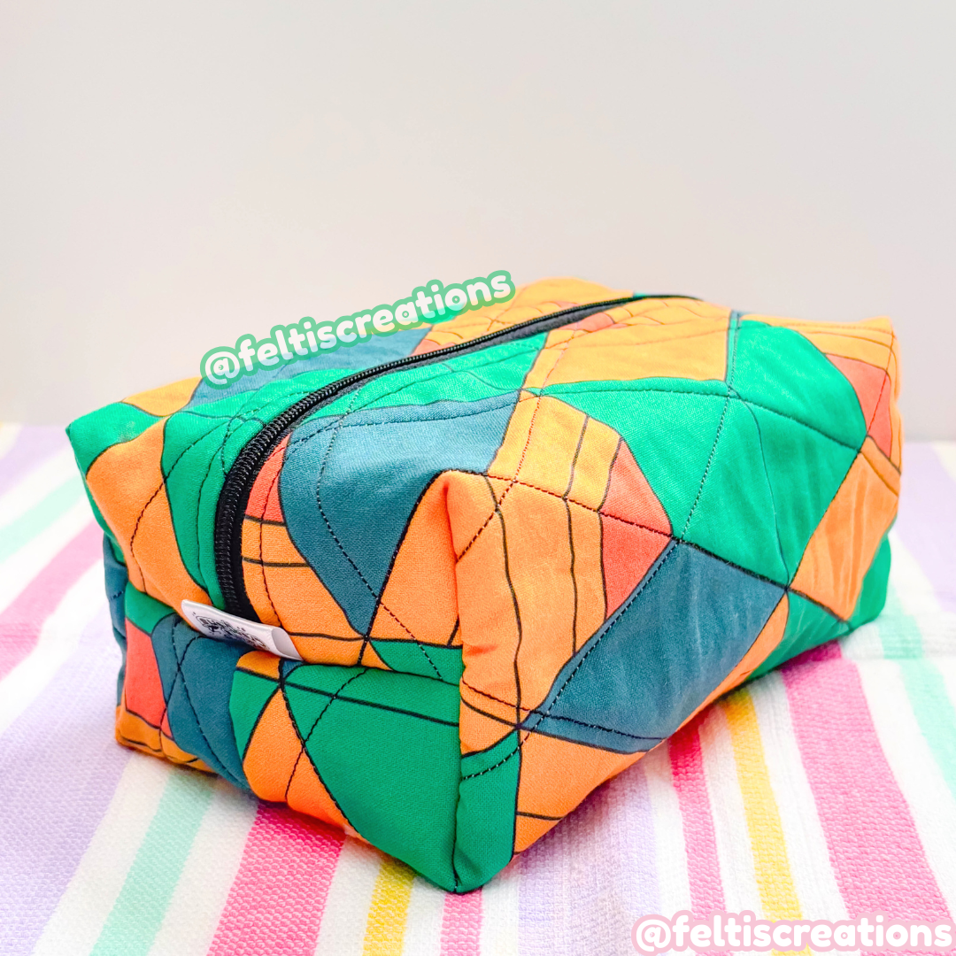 Scrap Box Make-Up Pouch