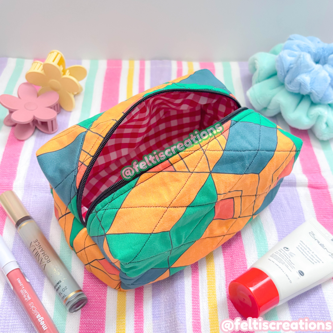 Scrap Box Make-Up Pouch
