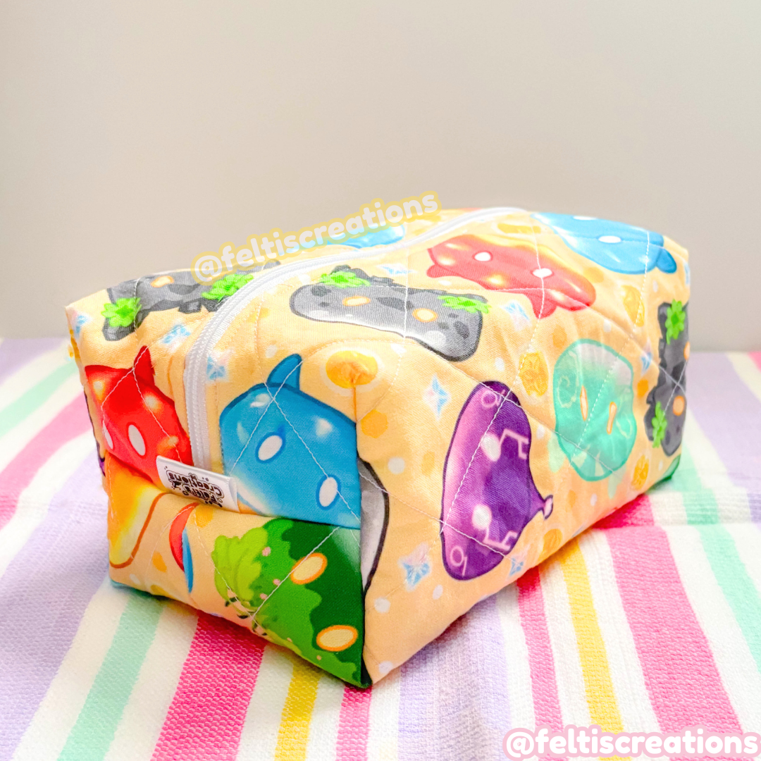 Scrap Box Make-Up Pouch