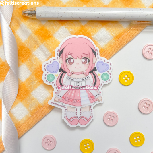 Nikki Stitches Vinyl Stickers