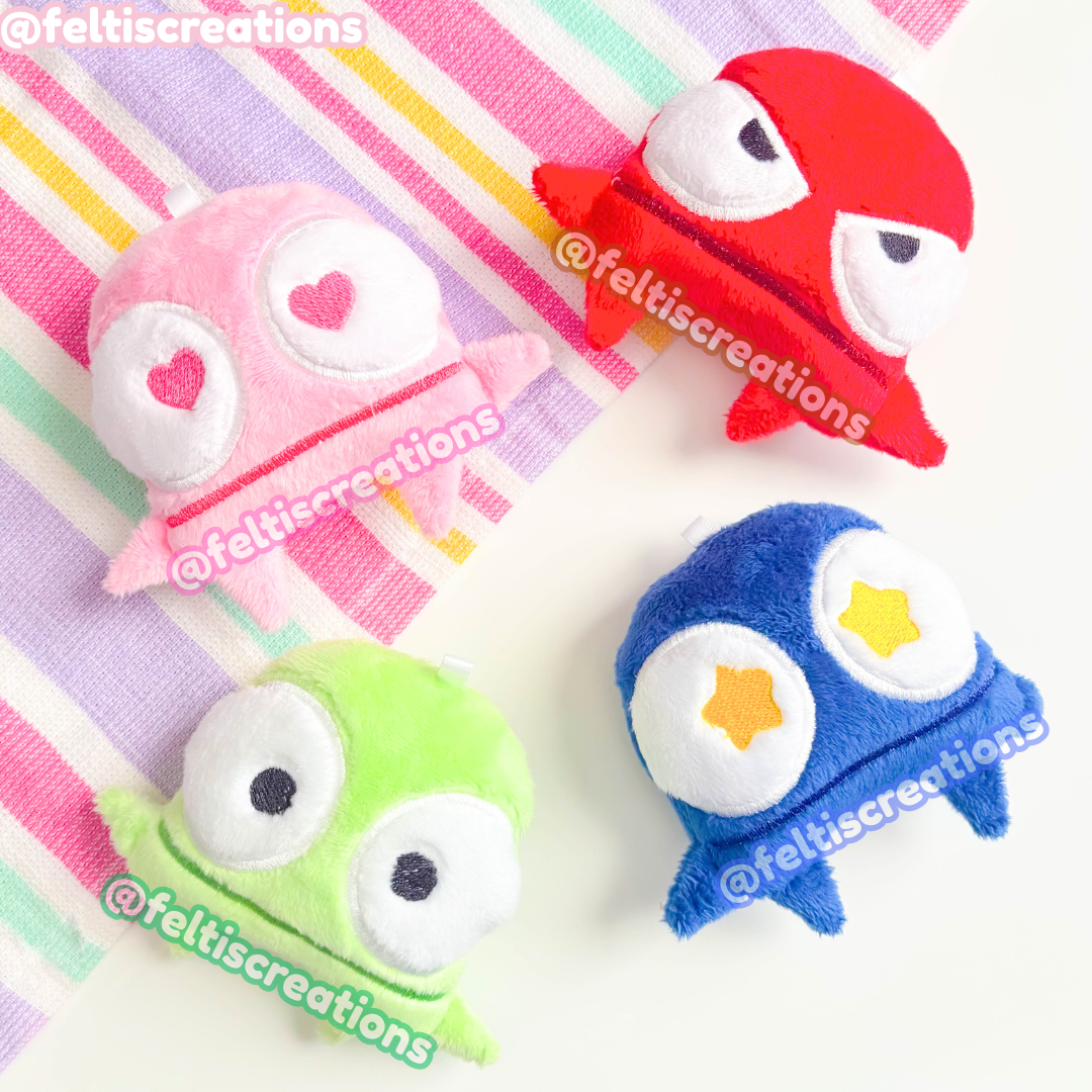 Collector Bot Plush Keychain