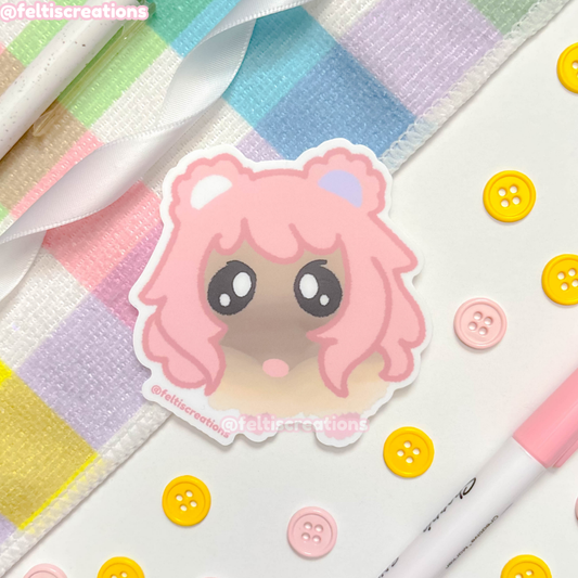 Hammy Felti Vinyl Stickers
