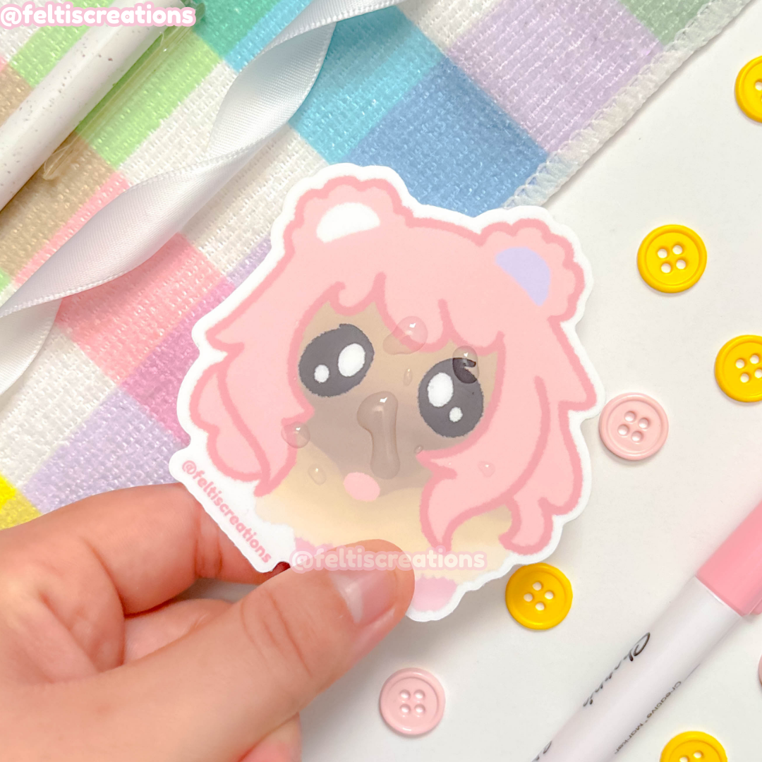 Hammy Felti Vinyl Stickers
