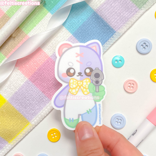 Threatening Patches Stickers