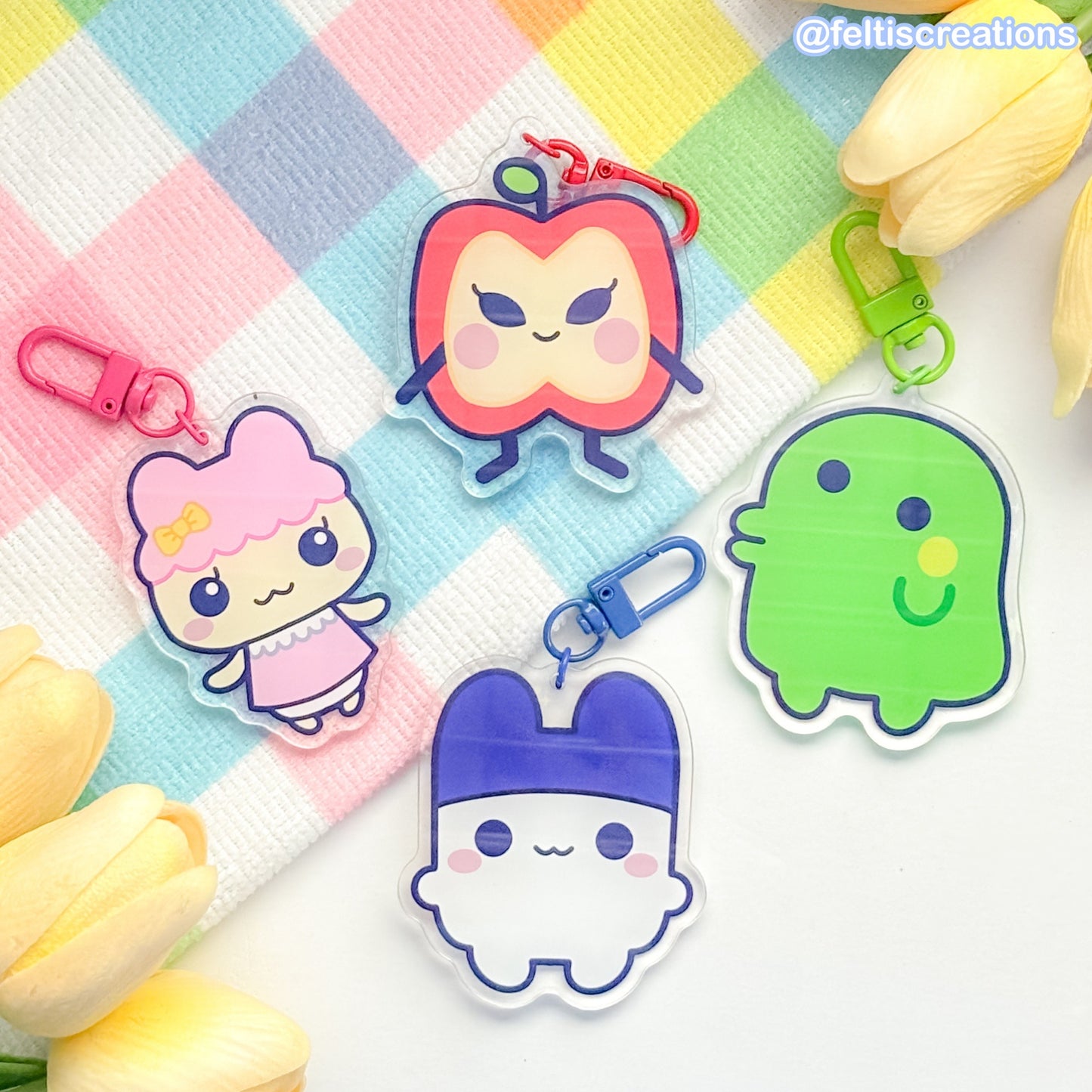 Tama-Babies Mystery Acrylic Keychain