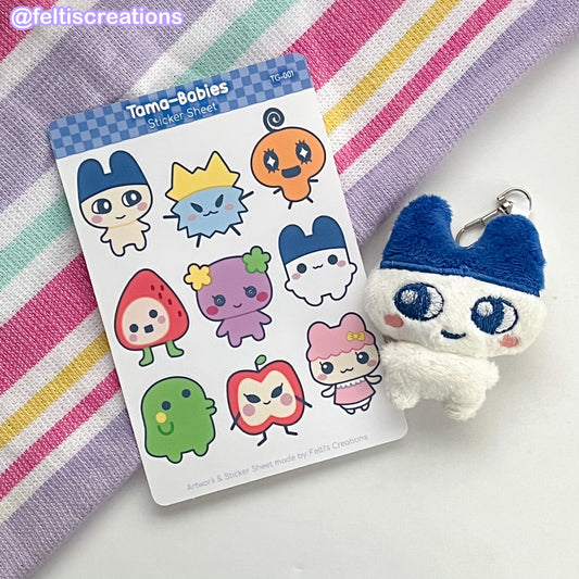 Tama- Babies Sticker Sheet