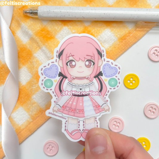 Nikki Stitches Vinyl Stickers