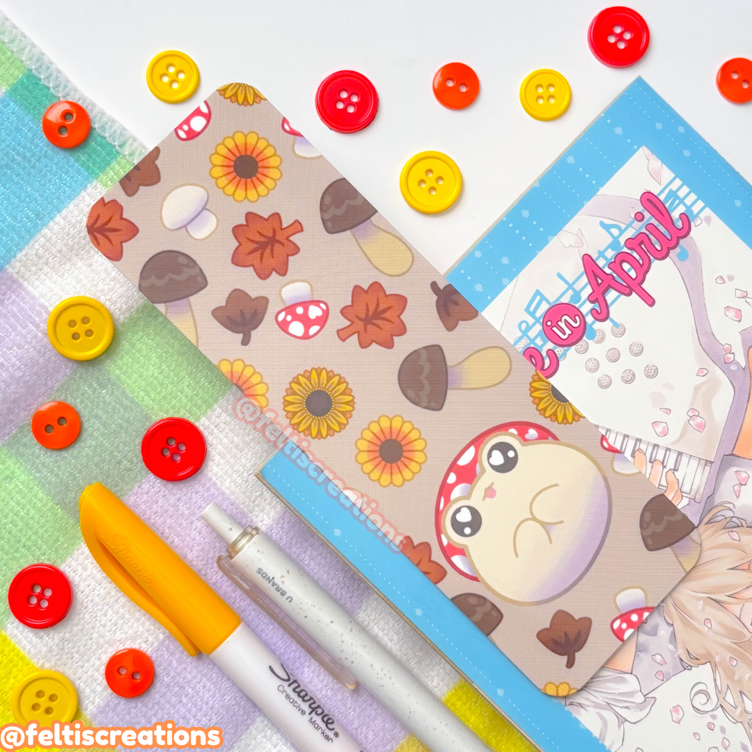 Fall Shroom Frog Stationery Bundle