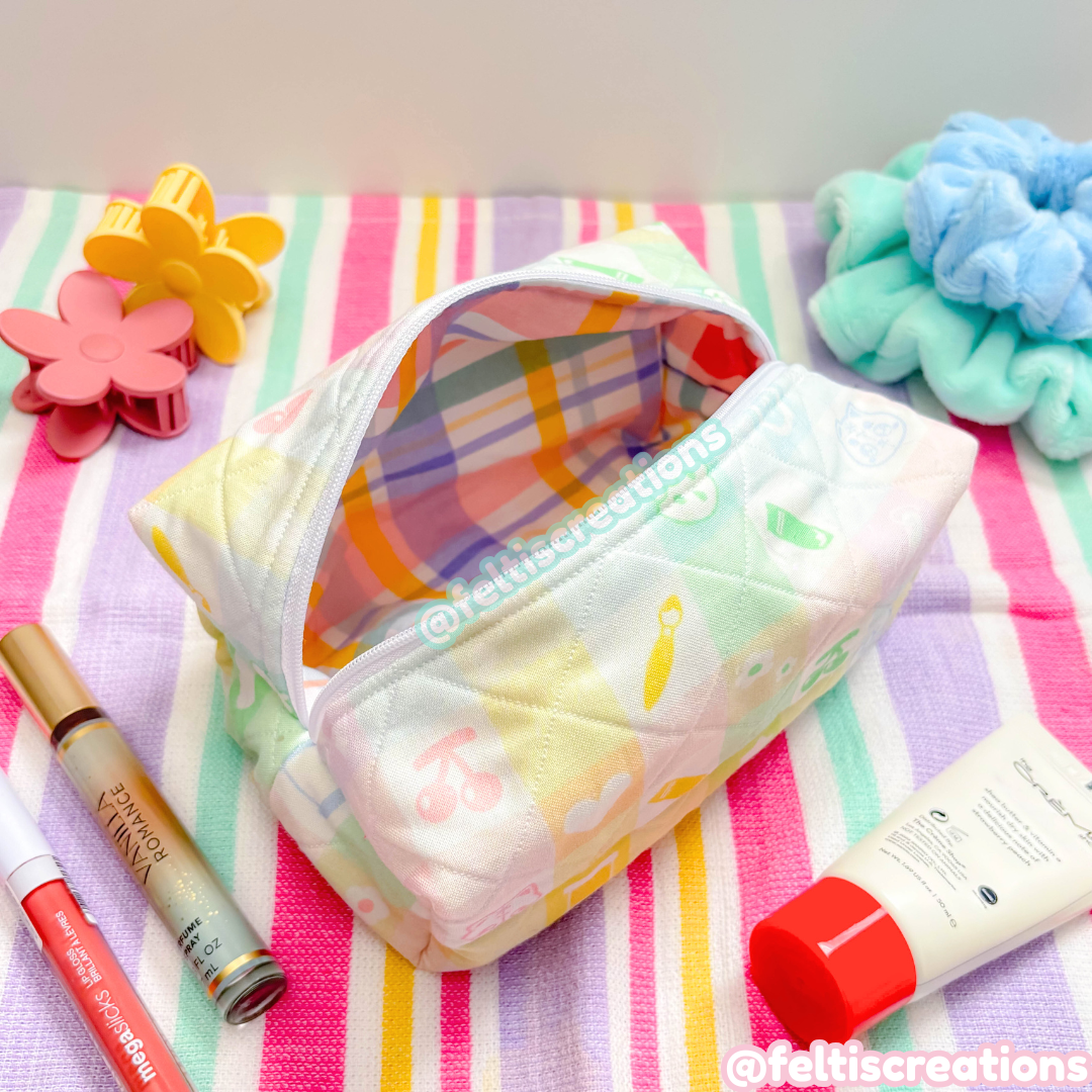 Scrap Box Make-Up Pouch