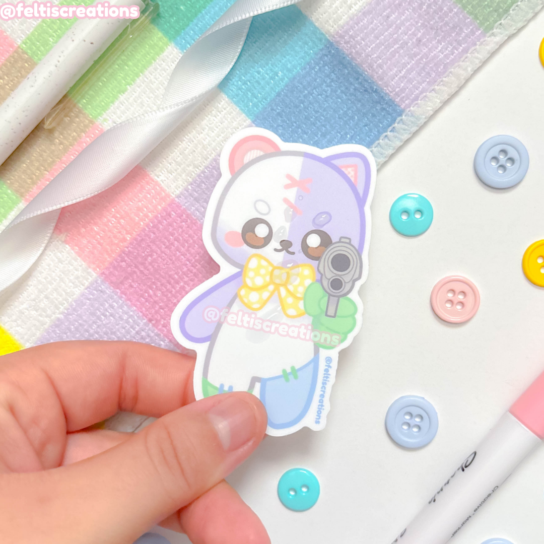 Threatening Patches Stickers