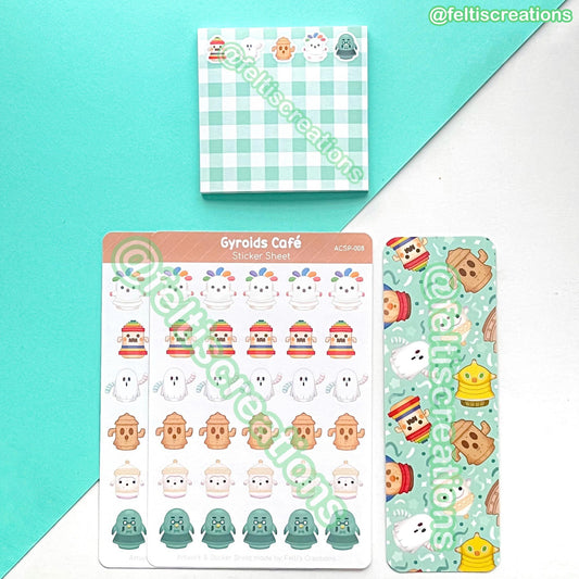 Gyroid Cafe Stationery Bundle