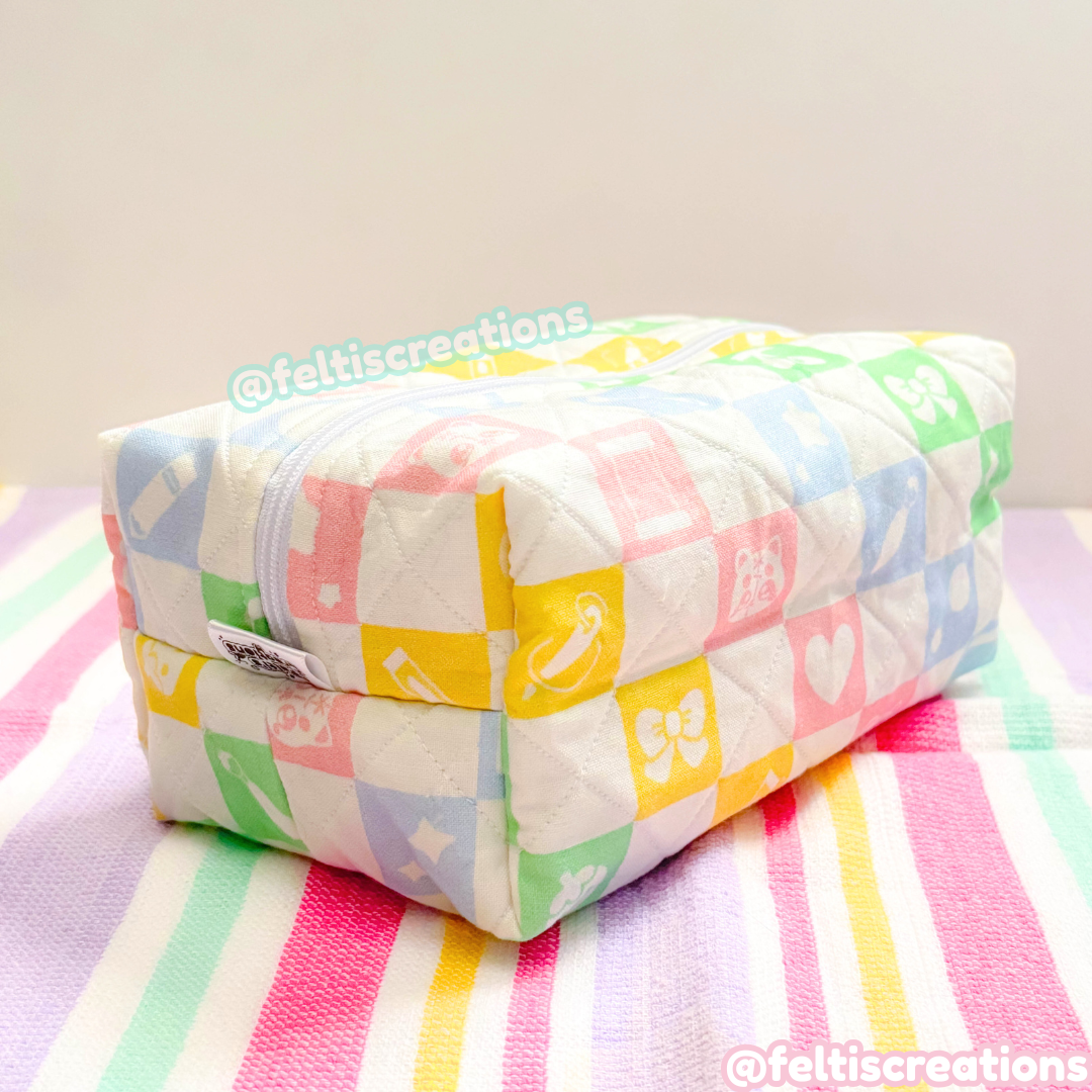 Scrap Box Make-Up Pouch