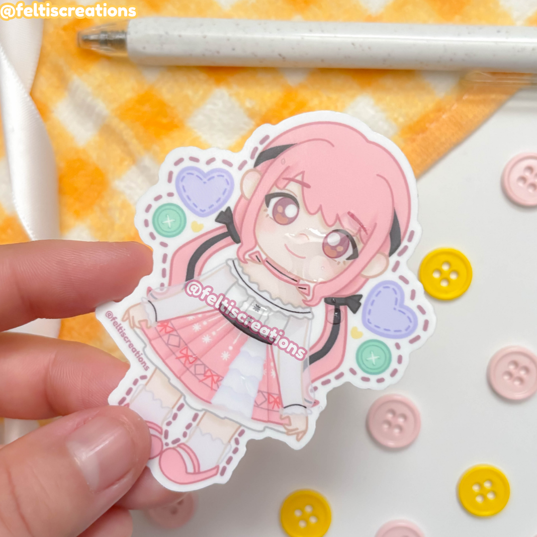Nikki Stitches Vinyl Stickers