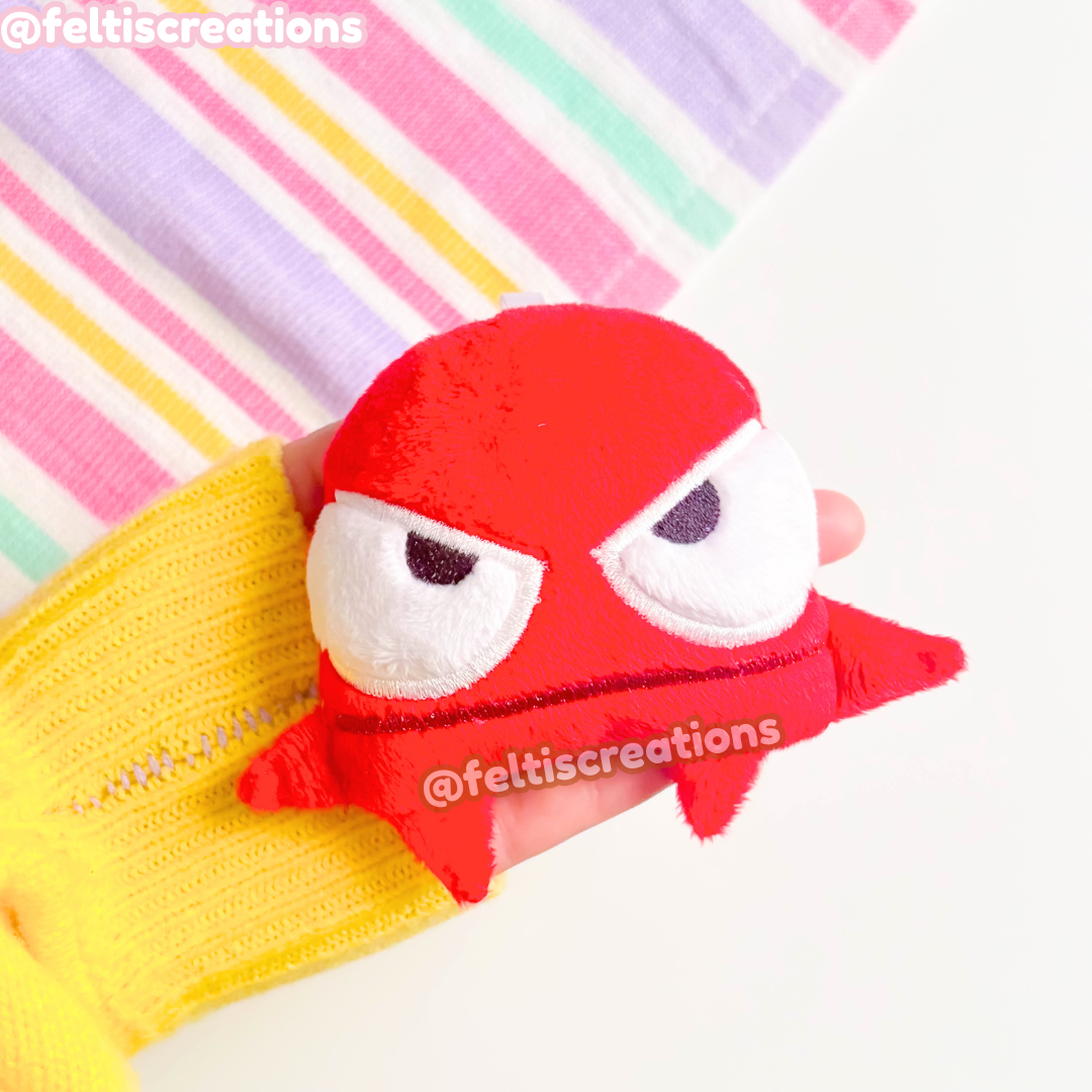 Collector Bot Plush Keychain