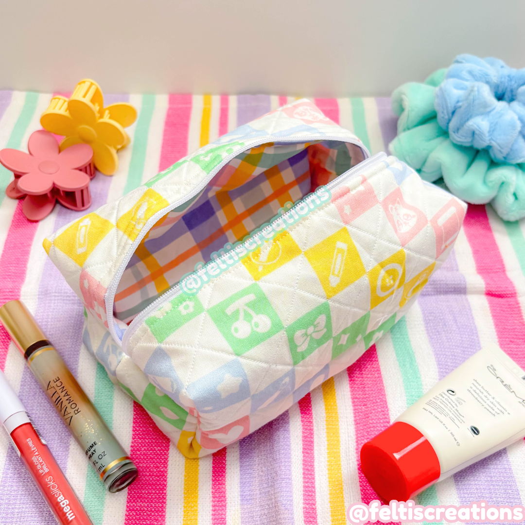 Scrap Box Make-Up Pouch
