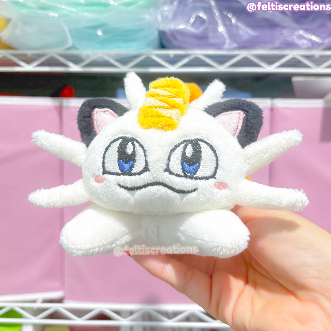 Patreon Vault - Meowth Mini Plush - March 2025