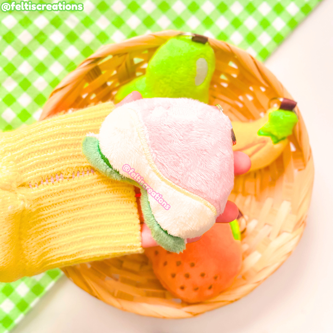 Fruity Crossing Plush Keychains