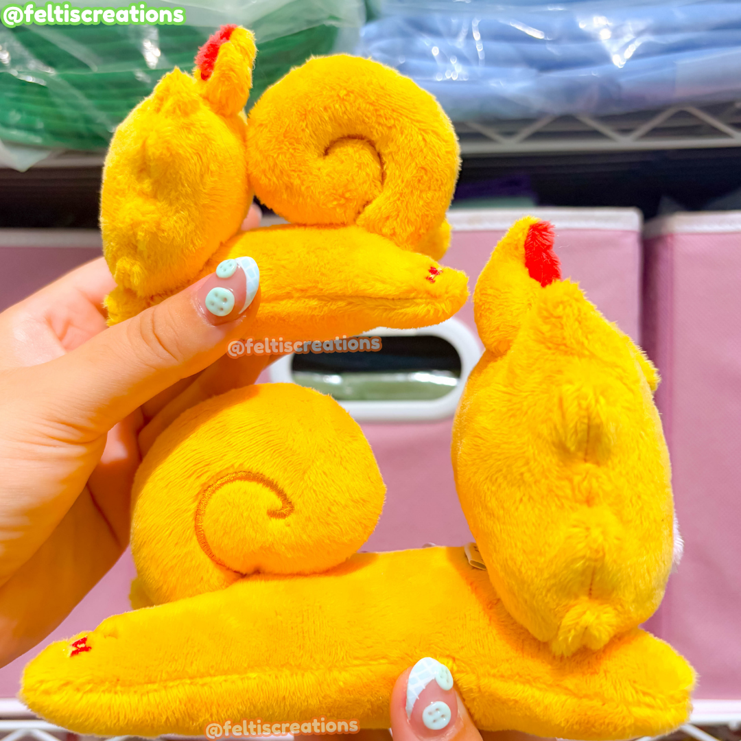 Patreon Vault - Fire Pom Mini Plush - April 2026