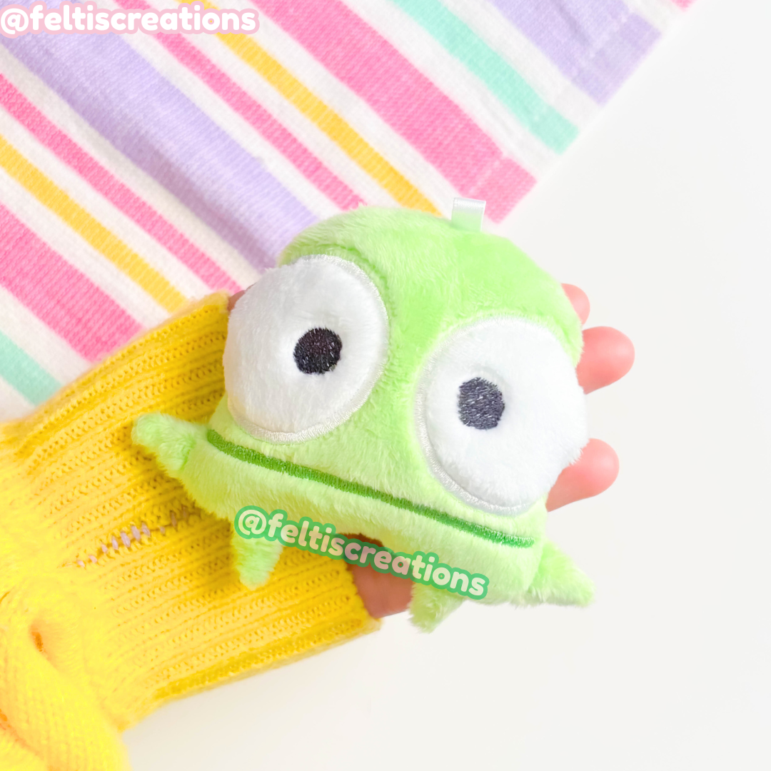Collector Bot Plush Keychain