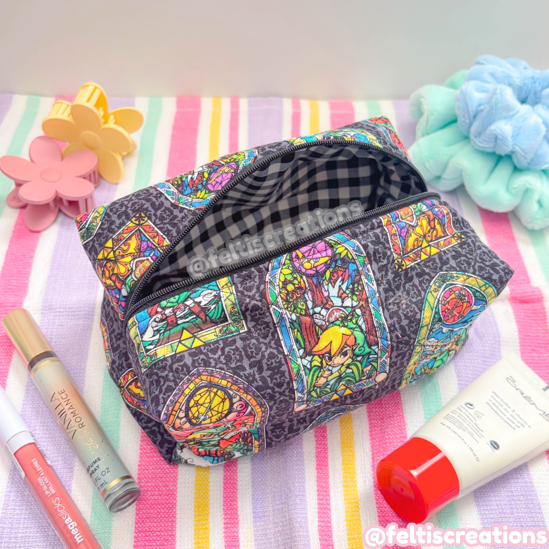 Scrap Box Make-Up Pouch
