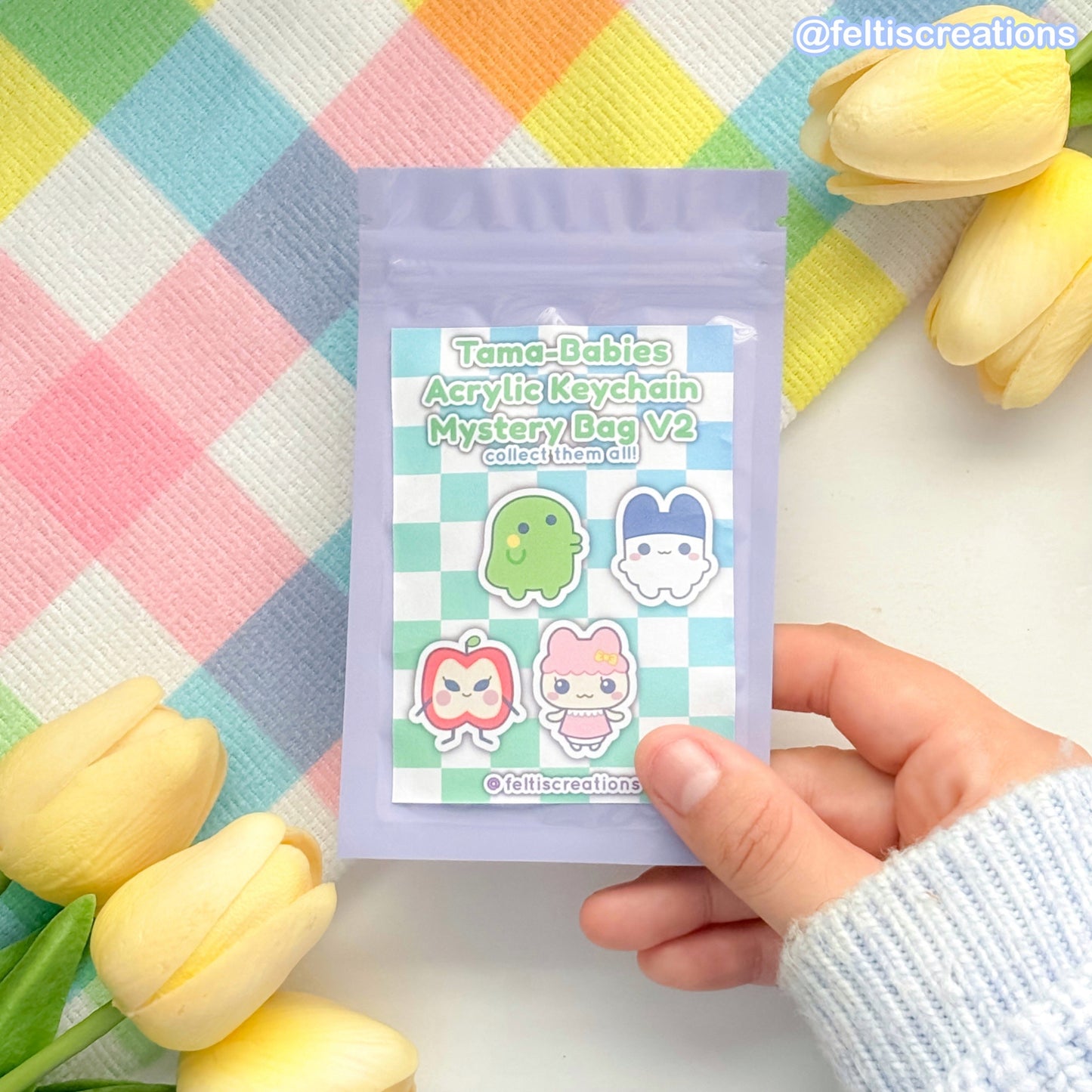 Tama-Babies Mystery Acrylic Keychain