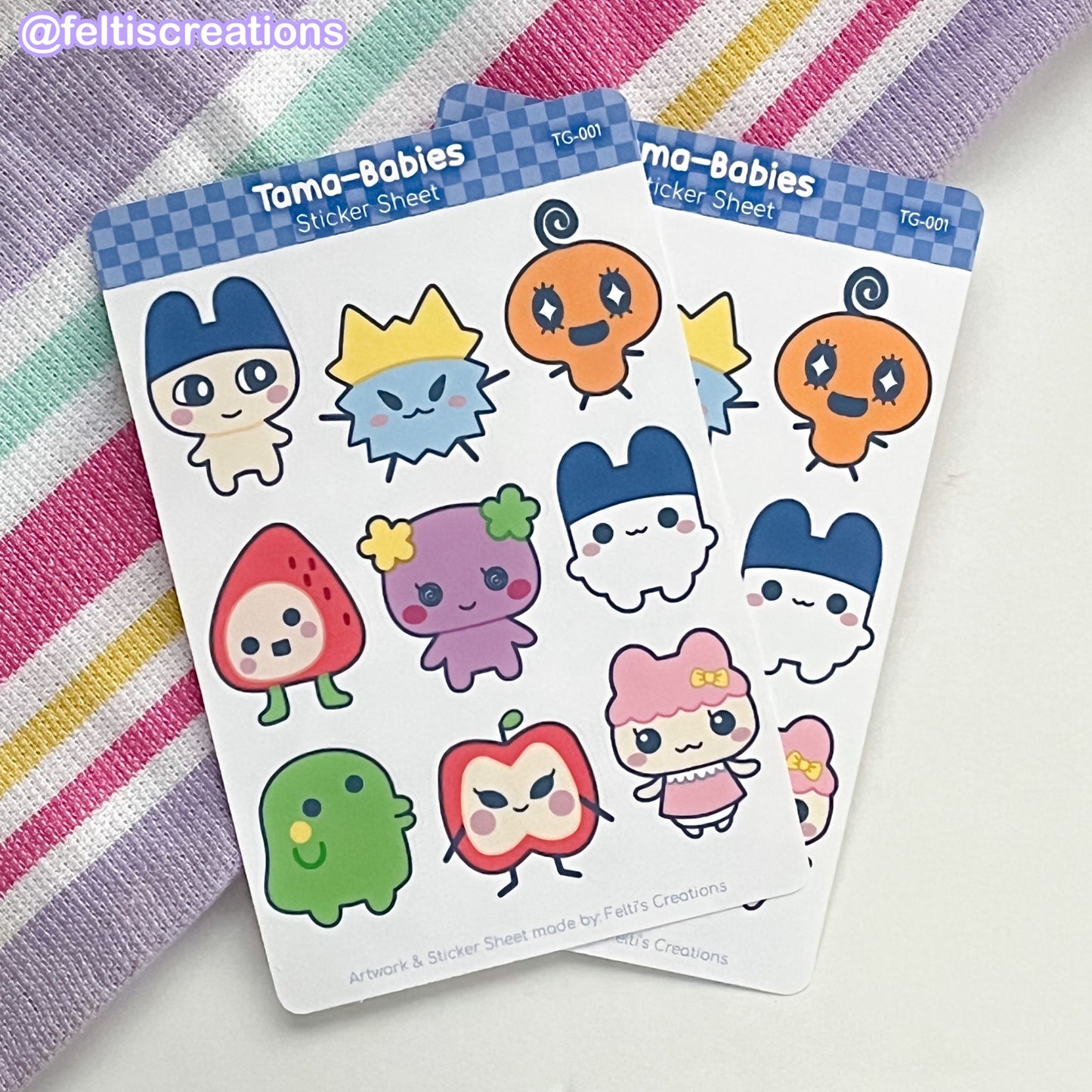Tama- Babies Sticker Sheet