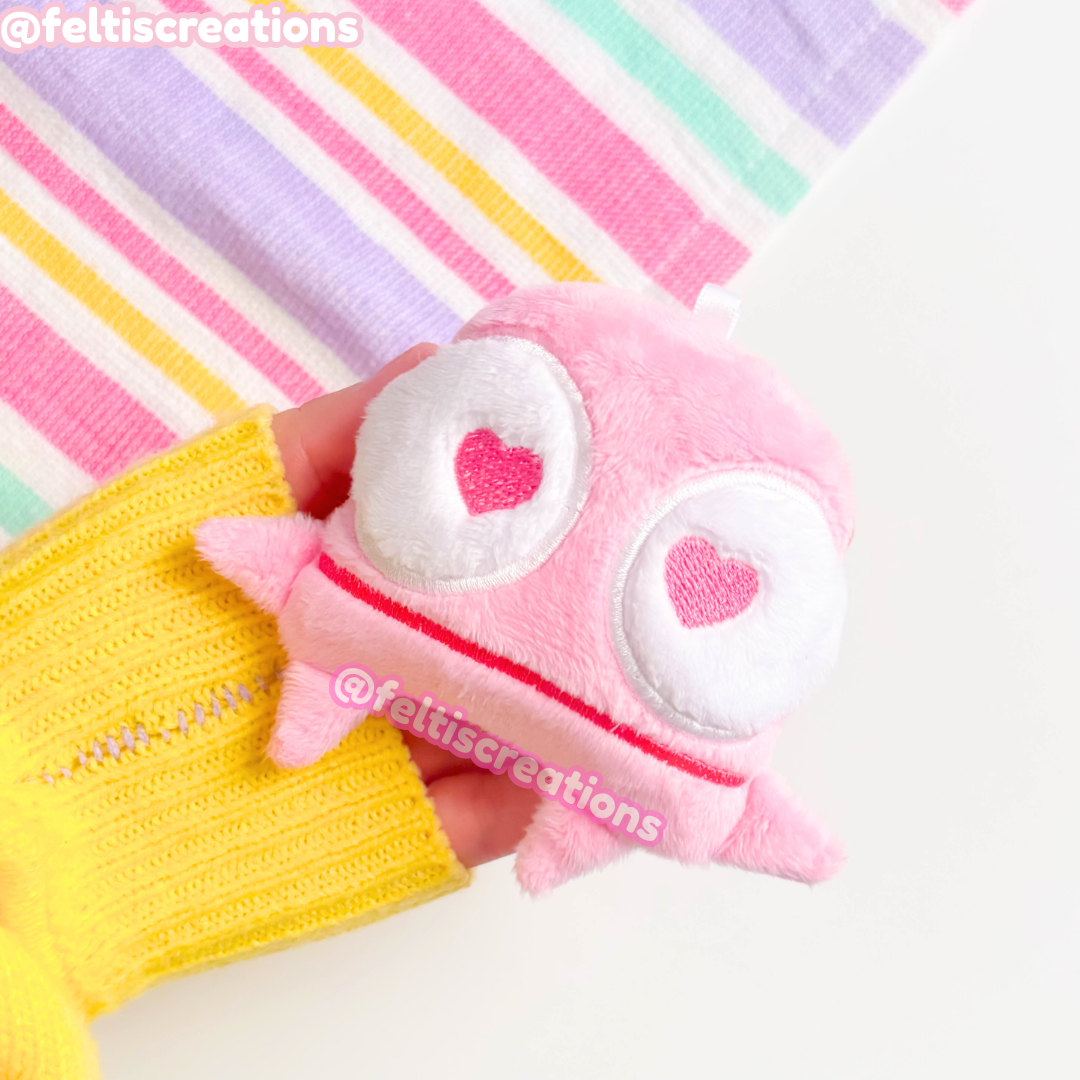 Collector Bot Plush Keychain