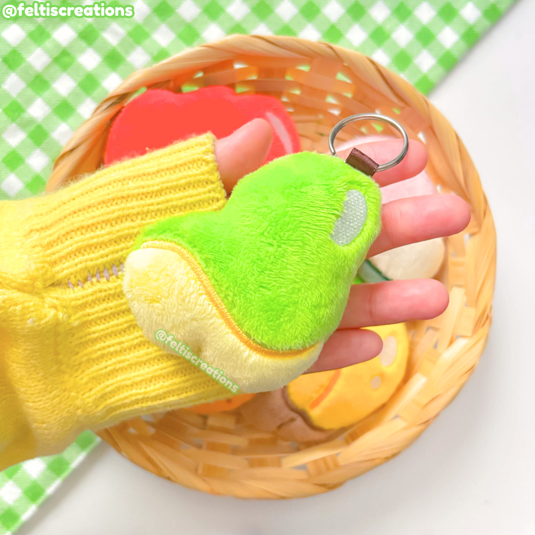 Fruity Crossing Plush Keychains