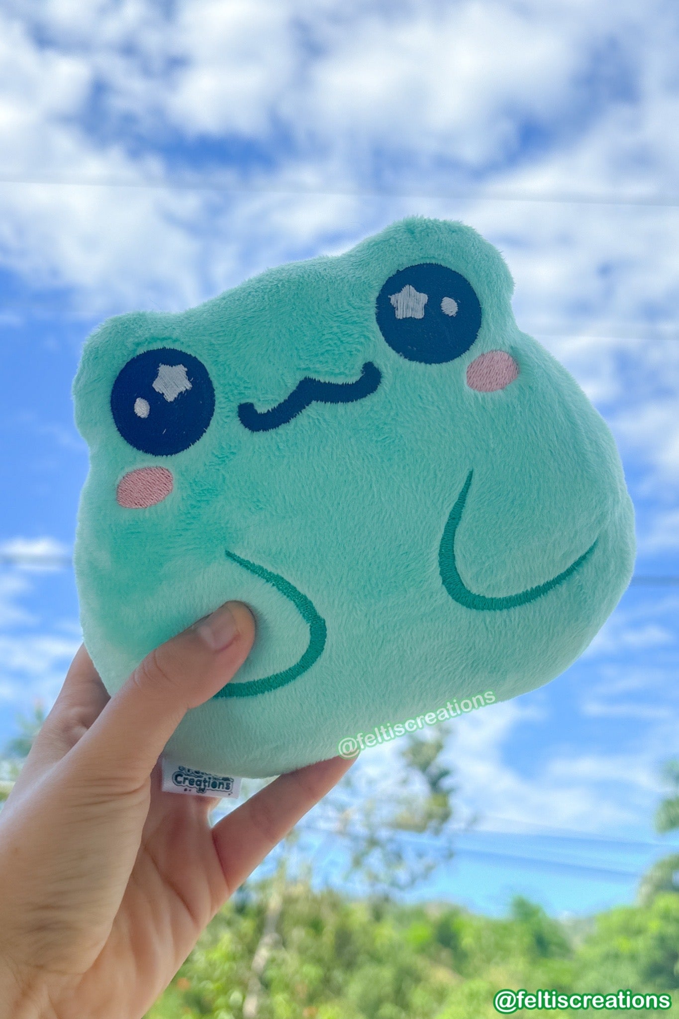 Leaf the Frog Plush