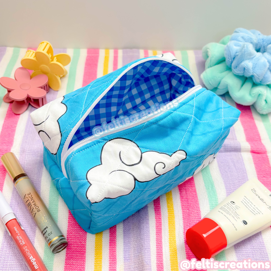 Scrap Box Make-Up Pouch