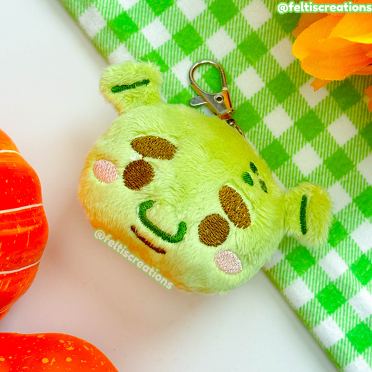 Onion Lover Plush Keychain