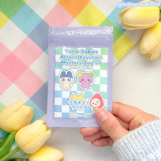Tama-Babies Mystery Acrylic Keychain
