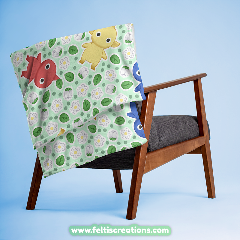 Garden Gremlin Throw Blanket