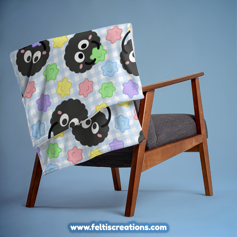 Sprite Party Throw Blanket