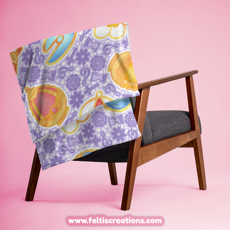 Magical Charms Throw Blanket