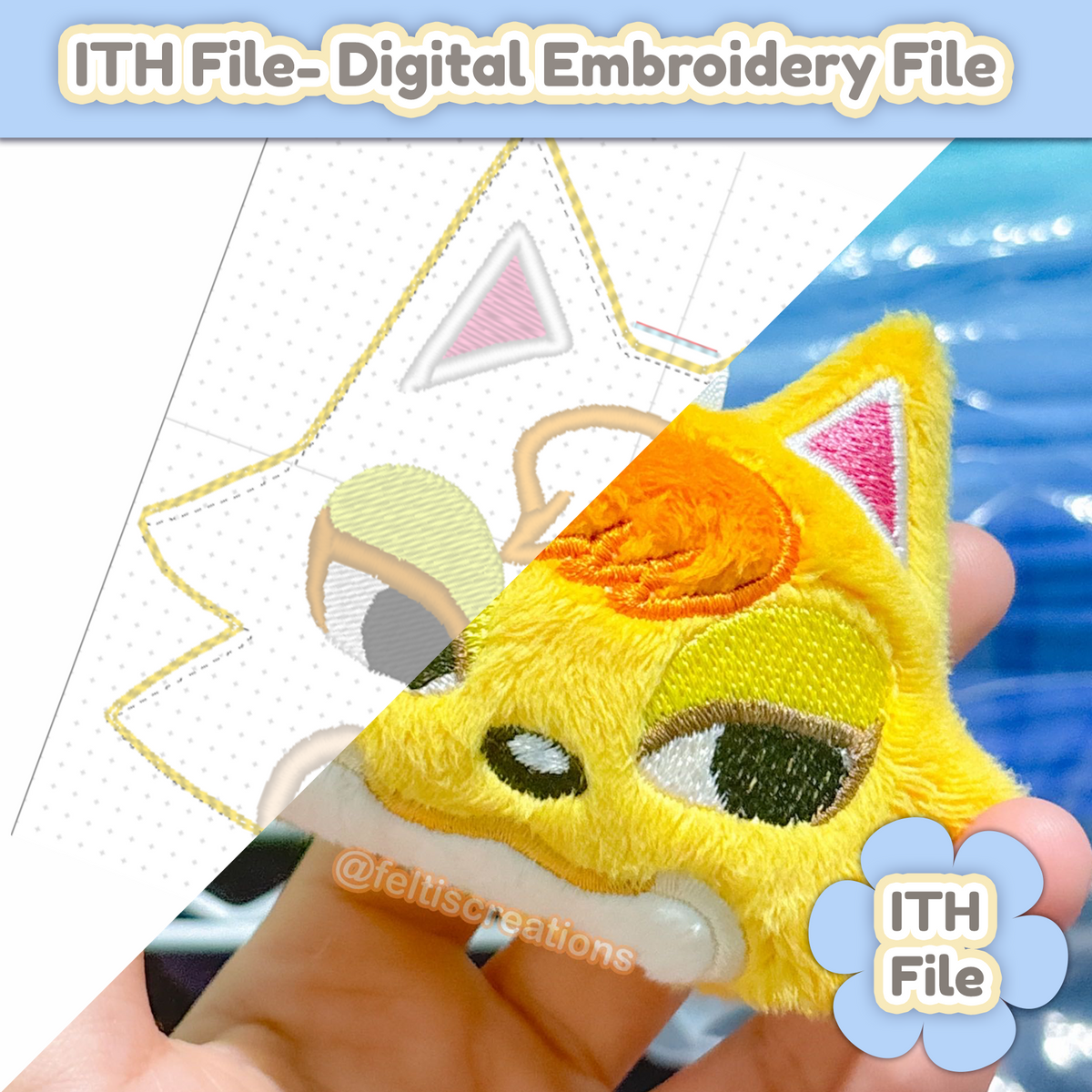 Chief ITH - EMBROIDERY FILE - 4x4