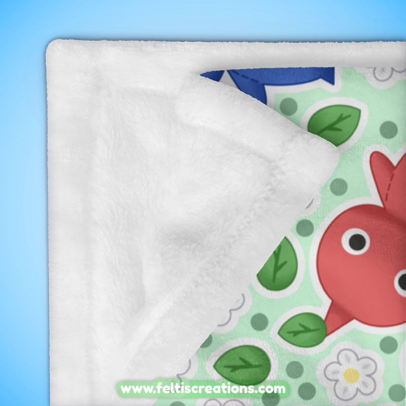 Garden Gremlin Throw Blanket