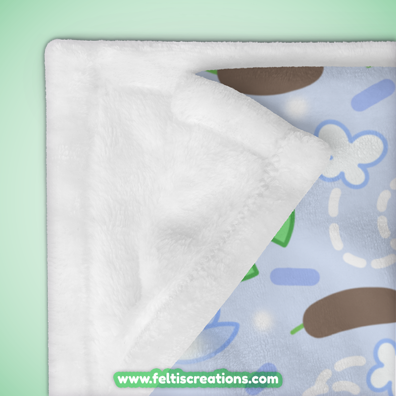 Froggy Throw Blanket