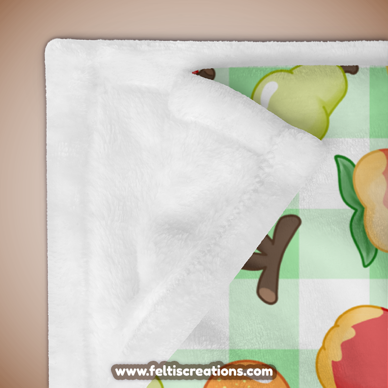 Fruity Smoothie Throw Blanket