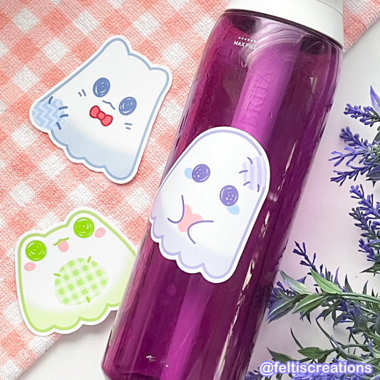 Ghostie Friends Vinyl Stickers