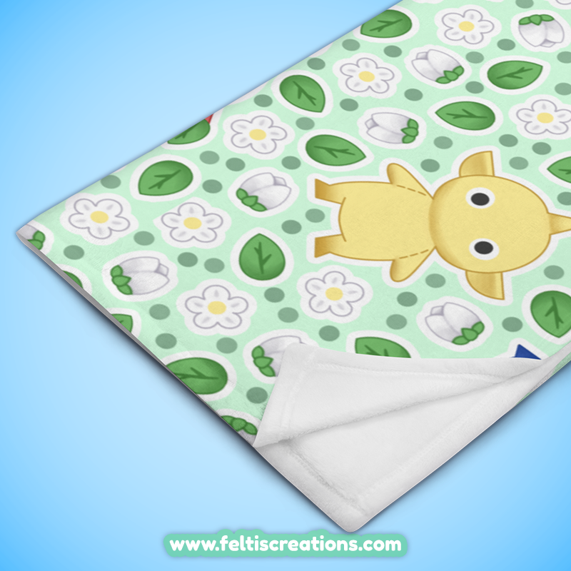 Garden Gremlin Throw Blanket