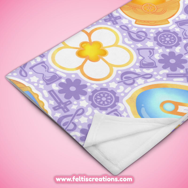 Magical Charms Throw Blanket