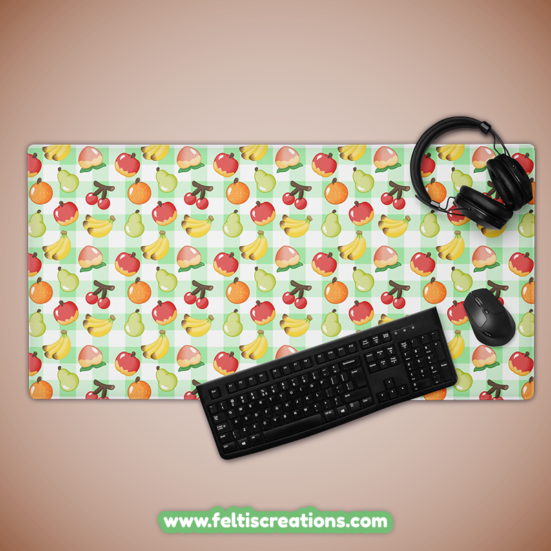 Fruity Smoothie Gaming Mouse Pad