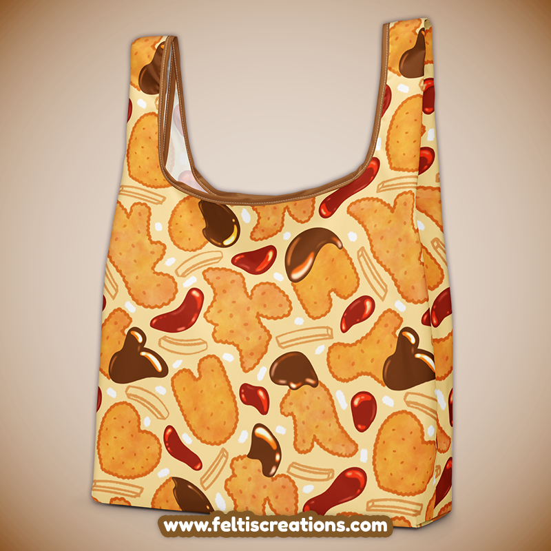 Chicken Nuggys Shopping bag