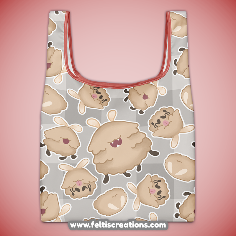 Fluffy Fleas Shopping Bag