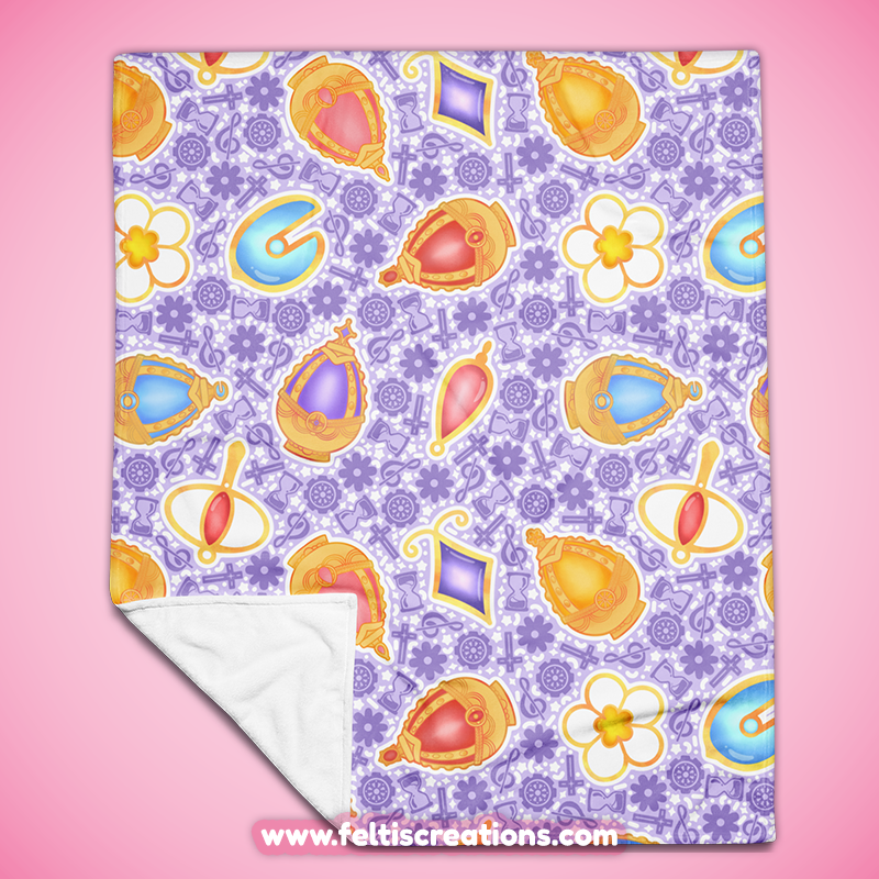 Magical Charms Throw Blanket